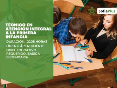 Técnico en Atención Integral a la Primera Infancia