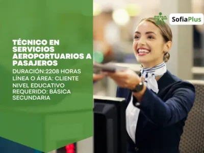 Técnico en Servicio Aeroportuario a Pasajeros