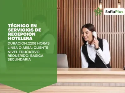 Técnico en Servicios de Recepción Hotelera