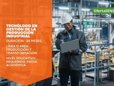 Tecnólogo en Gestión de la Producción Industrial