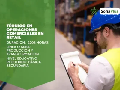 Técnico en Operaciones Comerciales en Retail