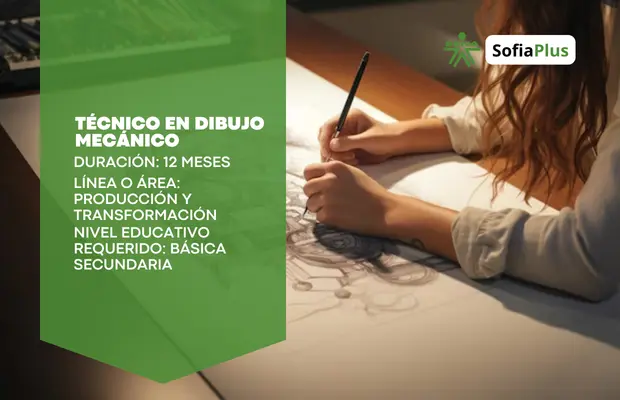 Carrera Técnico en Dibujo Mecánico SENA Sofia Plus