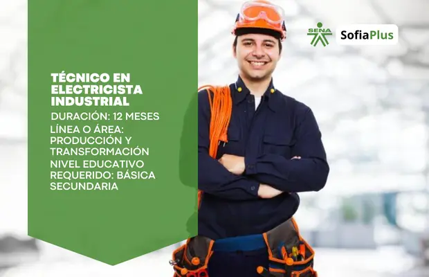 Carrera Técnico en Electricista Industrial SENA Sofia Plus