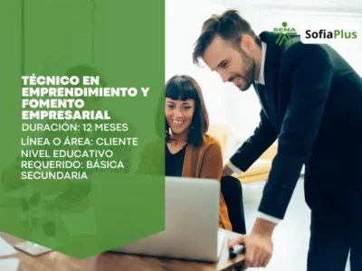 Técnico en Emprendimiento y Fomento Empresarial