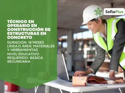 Técnico en Operario en Construcción de Estructuras en Concreto