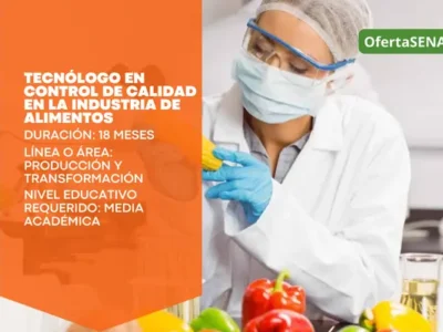 Tecnólogo en Control de Calidad en la Industria de Alimentos