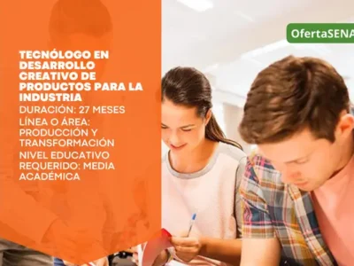 Tecnólogo en Desarrollo Creativo de Productos para la Industria