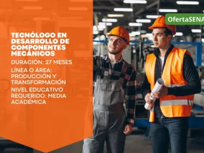 Tecnólogo en Desarrollo de Componentes Mecánicos