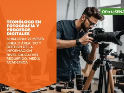 Tecnólogo en Fotografía y Procesos Digitales