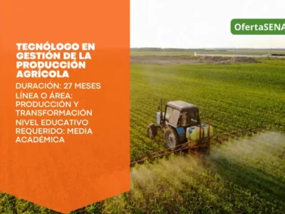 Tecnólogo en Gestión de la Producción Agrícola