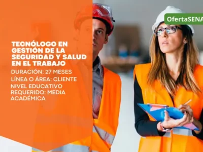 Tecnólogo en Gestión de la Seguridad y Salud en el Trabajo