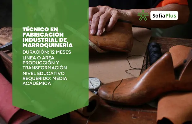 Carrera Técnico en Fabricación Industrial de Marroquinería SENA Sofia Plus