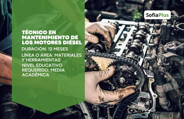 Carrera Técnico en Mantenimiento de los Motores Diesel SENA Sofia Plus