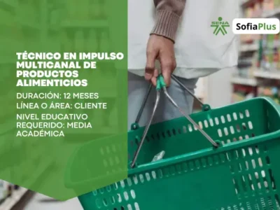 Técnico en Impulso Multicanal de Productos Alimenticios